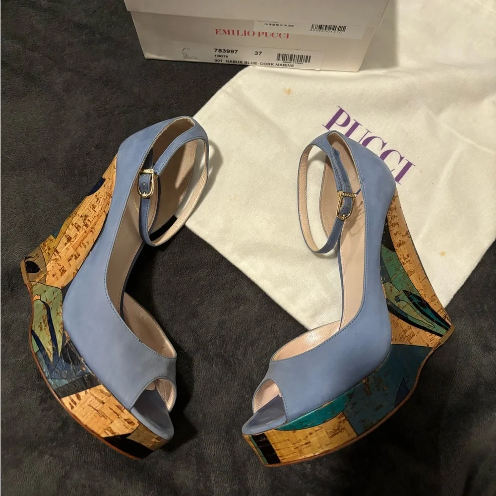 Emilio Pucci Runway Pumps Heels Wedges